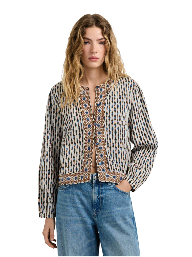 Pepe Jeans Jacke mit Ikat-muster KIM bei Robert Ley