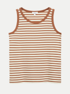 s.Oliver RED LABEL Geripptes Tanktop 88G4-BROWN bei Robert Ley