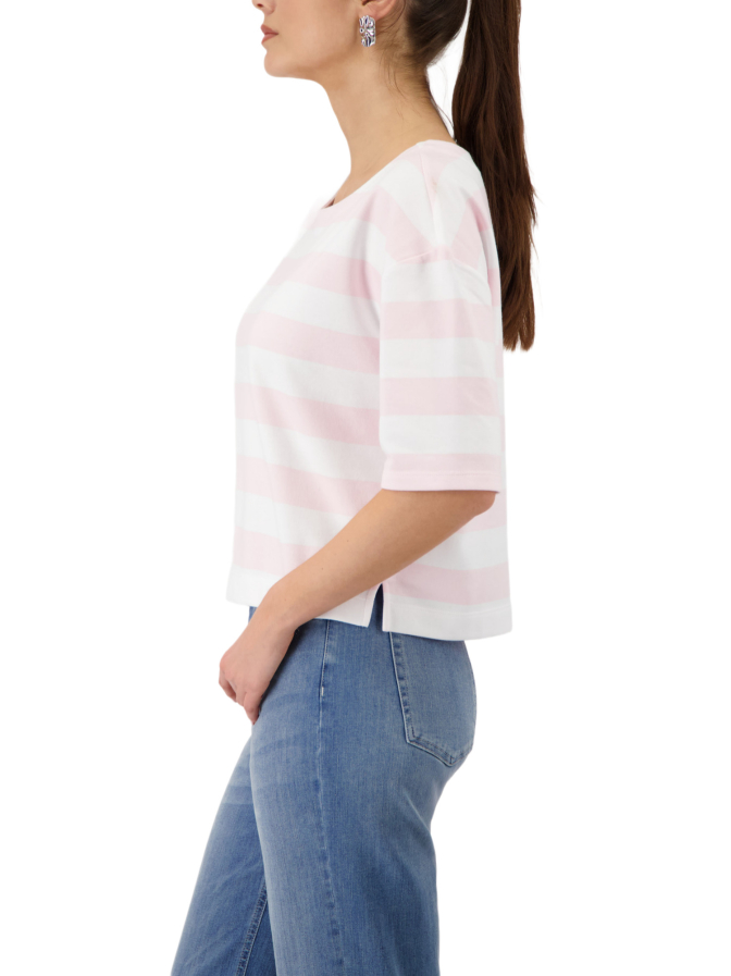 Monari Sweatshirt mit Streifenmuster bei Robert Ley
