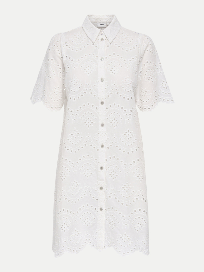 ONLY Kleid mit Lochprint Valais bei Robert Ley