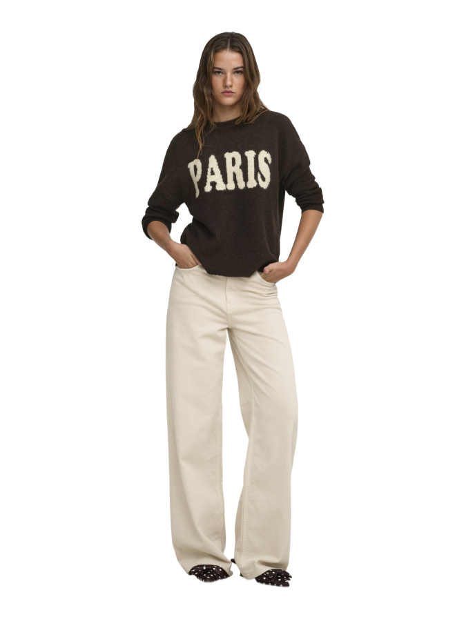 Only Pullover Jerico mit Schriftzug bei Robert Ley