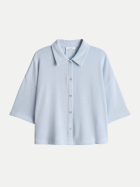 Opus Jerseyshirt Sitrica in feiner Strickoptik 60032-seasalt bei Robert Ley