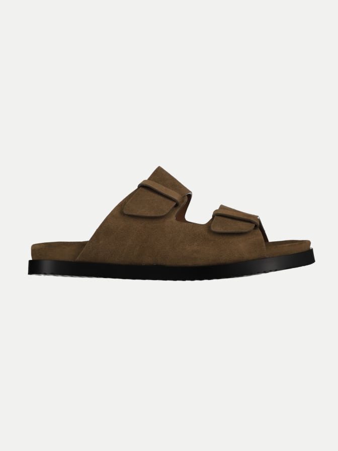 Doucal's Sandalen aus Veloursleder bei Robert Ley