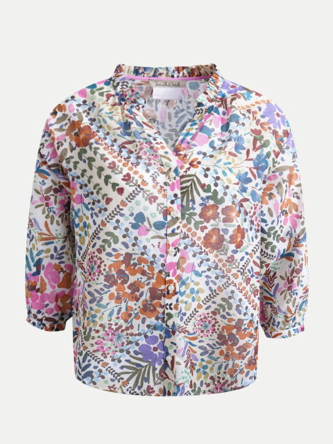 Smith & Soul Bluse mit Rüschenkragen bei Robert Ley