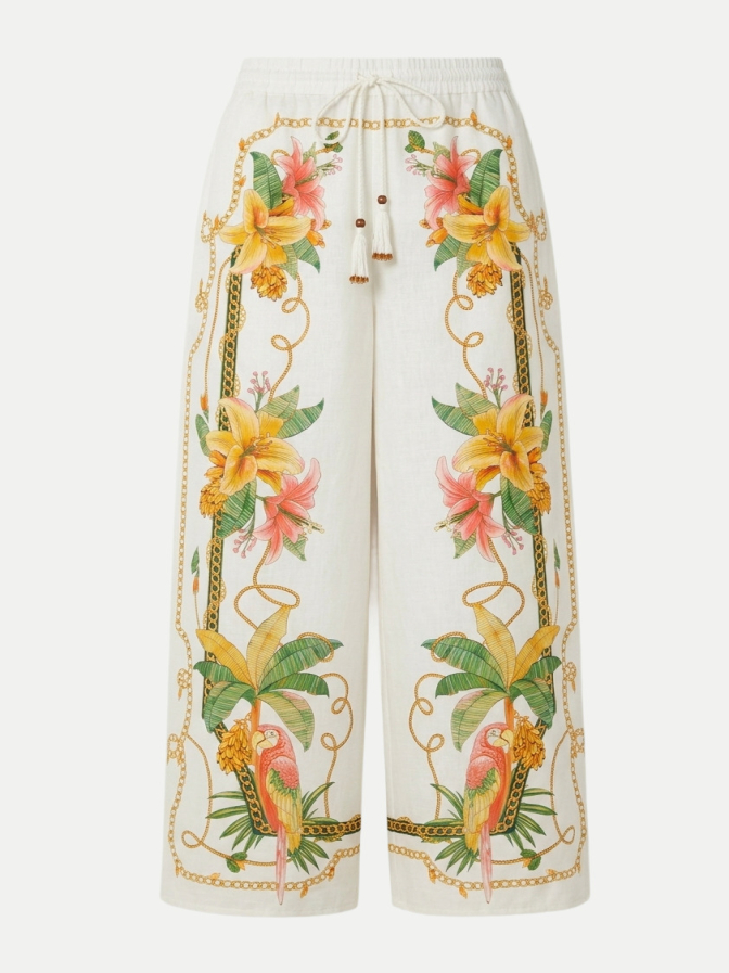Farm Rio Wide-Ley Hose Tropical Royalty bei Robert Ley