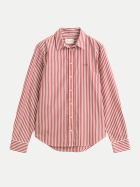 Gant Popeline Bluse mit Streifen 664-WARM SPICE bei Robert Ley