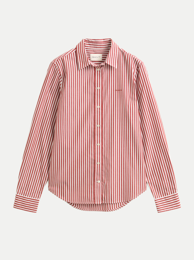 Gant Popeline Bluse mit Streifen bei Robert Ley