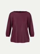 Marc Cain Seidenbluse mit 3/4-Arm 296-winetasting bei Robert Ley