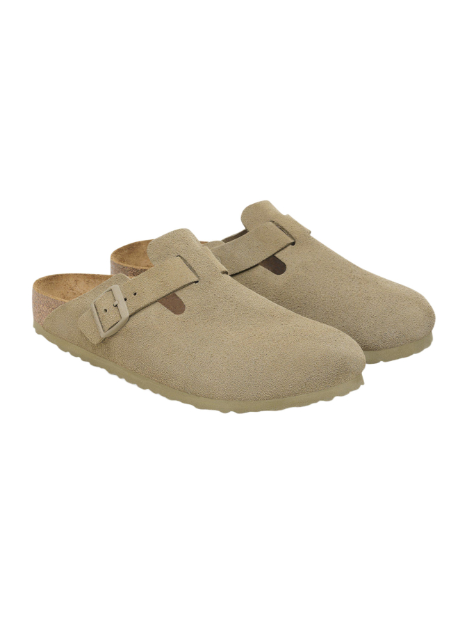 Birkenstock Clog Boston Faded Khaki bei Robert Ley