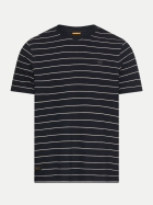 Camel Active T-Shirt mit Streifen Dark Navy-Dark Navy bei Robert Ley