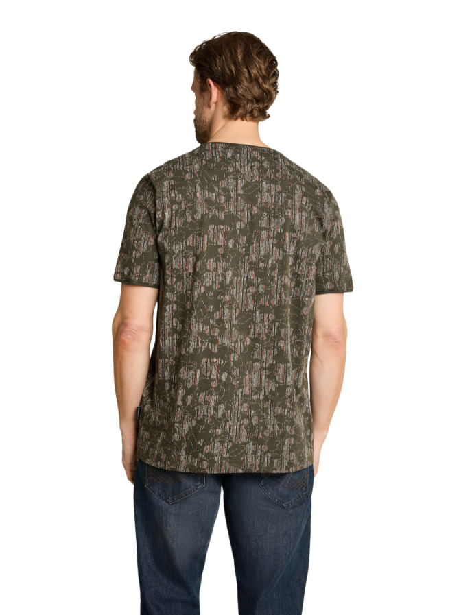 Tom Tailor Casual allover printed t-shirt bei Robert Ley