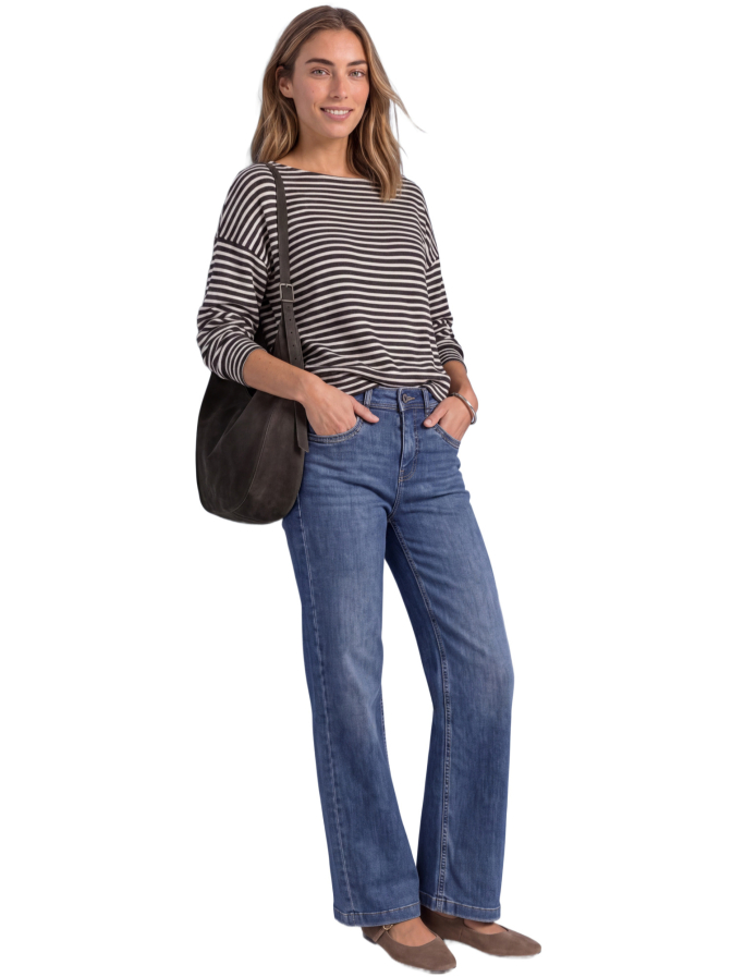 Street One Jerseyshirt mit Streifen-Muster bei Robert Ley