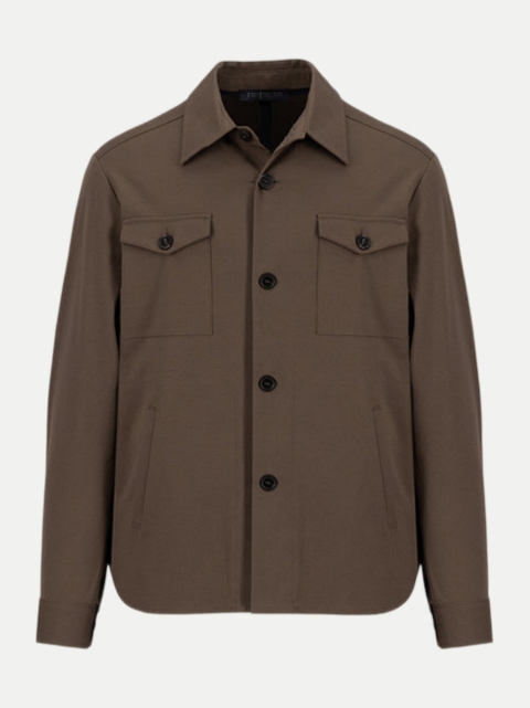 Harris Wharf London Overshirt aus Techno-Viskose bei Robert Ley