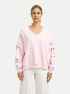 Smith & Soul Sweatshirt Embroide 454-SUGAR bei Robert Ley