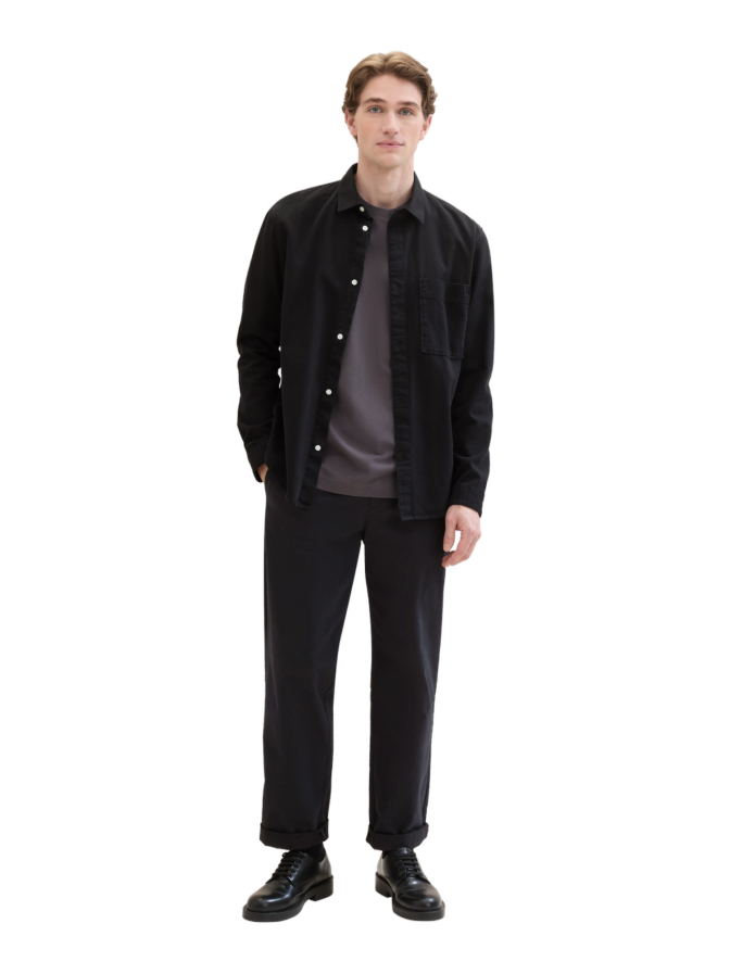 Tom Tailor Casual T-Shirt mit Piqué Struktur bei Robert Ley