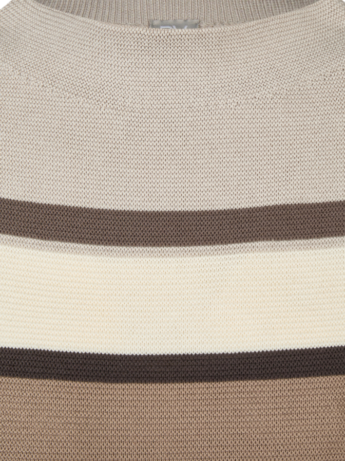 Rabe Moden Strickpullover im Streifen-Look bei Robert Ley