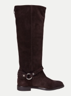 Marc O'Polo Stiefel Wendy aus Veloursleder 0344-Burnt Coffee bei Robert Ley