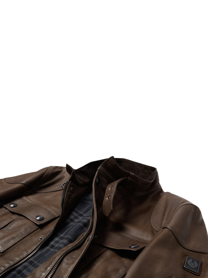 Belstaff Lederjacke Gangster bei Robert Ley