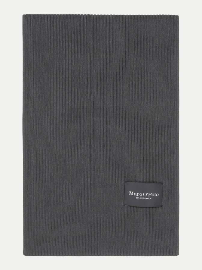Marc O'Polo Strickschal mit Logo bei Robert Ley