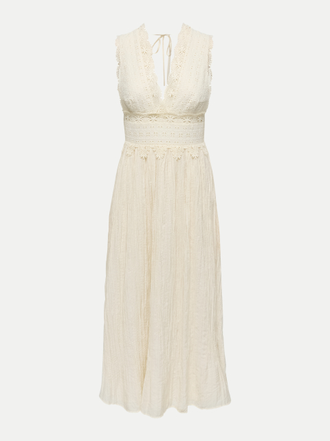 Only Midi-Kleid ONLMELOR mit Spitzendetails bei Robert Ley