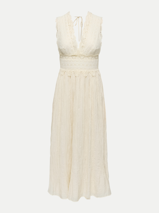 Only Midi-Kleid ONLMELOR mit Spitzendetails bei Robert Ley