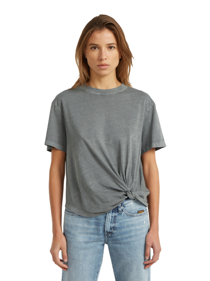 G-STAR RAW T-shirt mit Knotendetail bei Robert Ley