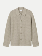 Closed Cardigan 663-Pebble green bei Robert Ley