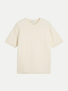 Tom Tailor Denim T-Shirt in Waffelstrick 10348-Gardenia White bei Robert Ley