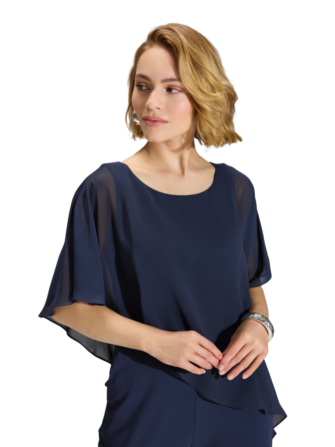 Swing Jumpsuit aus Crepe Jersey bei Robert Ley