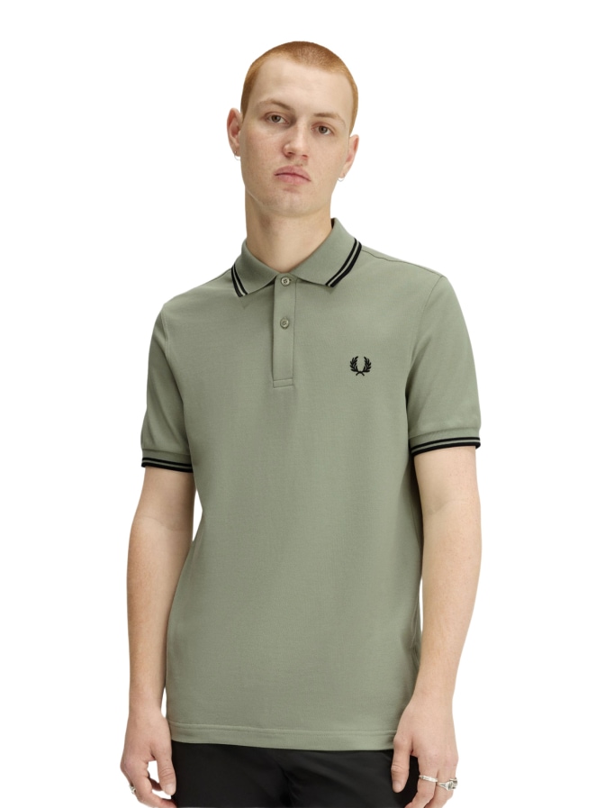 FRED PERRY Poloshirt mit Doppelstreifen bei Robert Ley