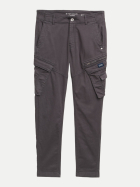 Tom Tailor Casual Tapered-Fit Cargo Hose mit Stretch 10899-Tarmac Grey bei Robert Ley