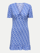 Only Kurzes Sommer-Kleid 177937004-Ultramarine/Cloud dancer ditsy (Spo bei Robert Ley