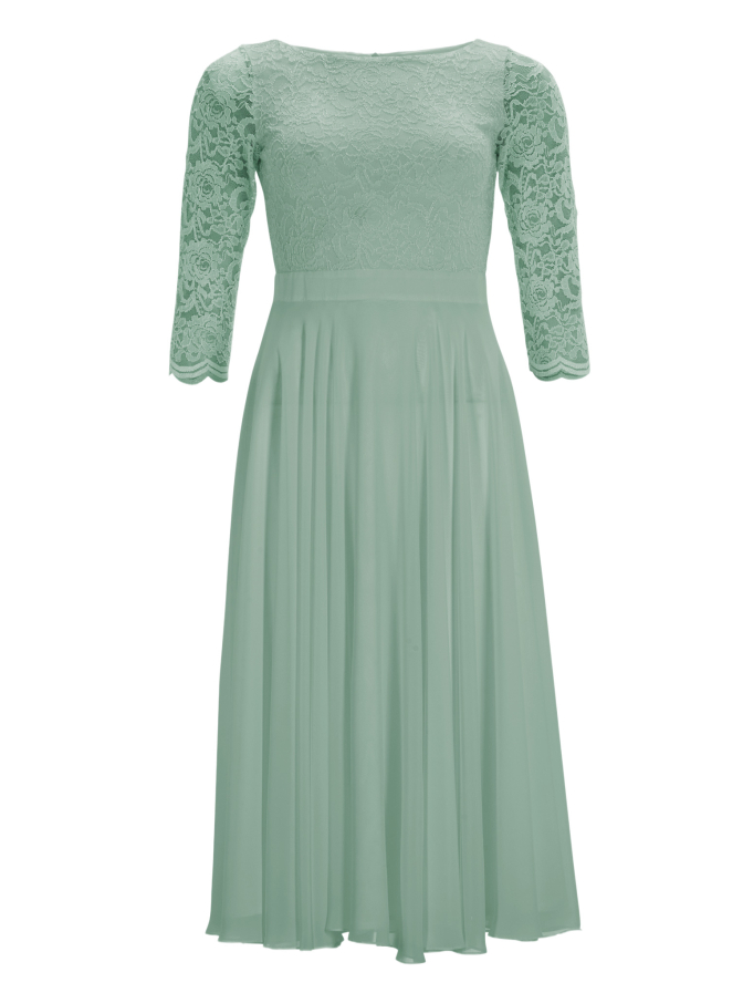 Swing Kleid aus Spitze und Chiffo bei Robert Ley