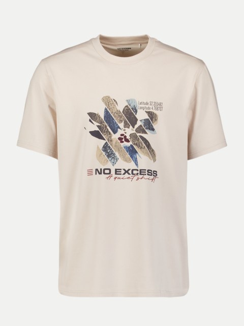 No Excess T-Shirt Graphic Stone bei Robert Ley