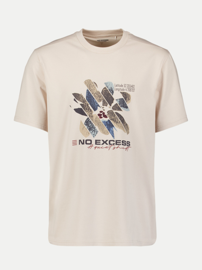 No Excess T-Shirt Graphic Stone bei Robert Ley