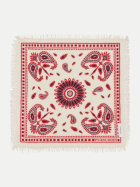 Purschoen Bandana-Tuch 60 × 60 cm 8316-white-red&navy bei Robert Ley