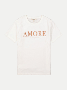 GARCIA T-Shirt mit Schriftzug 53-WHITE bei Robert Ley