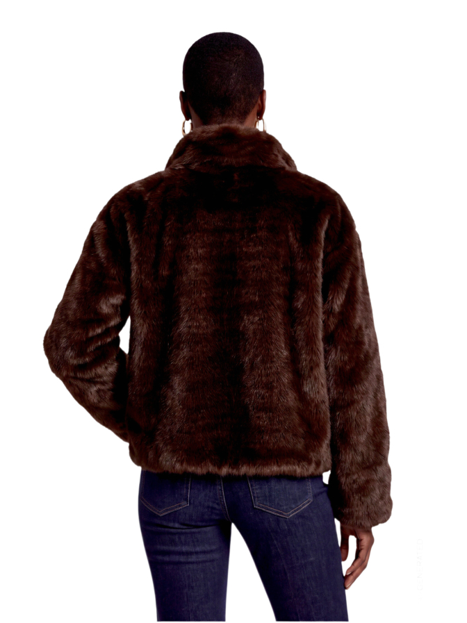 Zero Kunstfell-Jacke bei Robert Ley