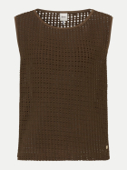Brax Strick-Top Ina 52-brown bei Robert Ley