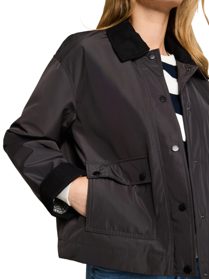 Tom Tailor Denim Übergangsjacke mit Cord-Details bei Robert Ley