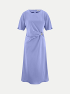 Riani Midi-Kleid mit Raffungen 735-skyway bei Robert Ley