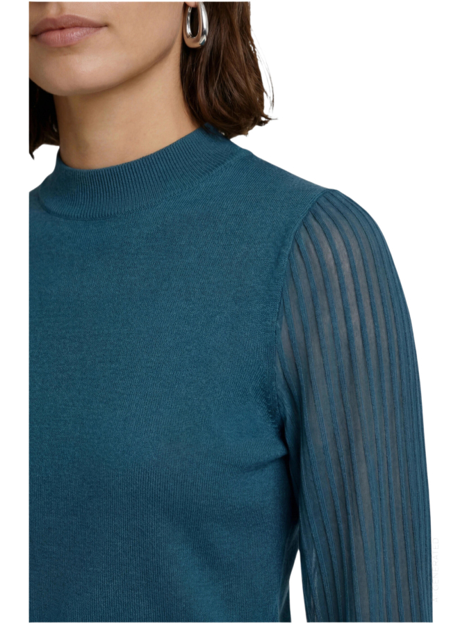 Zero Strickpullover mit Stehkragen bei Robert Ley