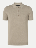 Strellson Strick-Poloshirt Loic 266-Medium Beige 266 bei Robert Ley