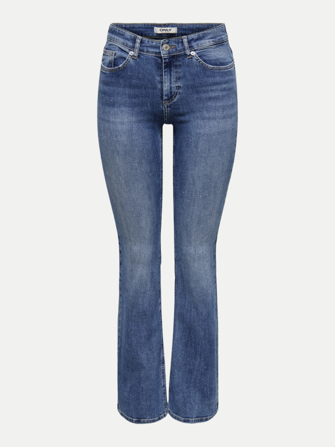 Only Flared-Fit Jeans Blush bei Robert Ley