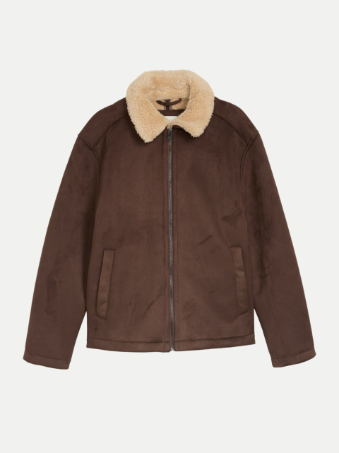 Tom Tailor Denim Übergangsjacke aus Wildlederimitat bei Robert Ley