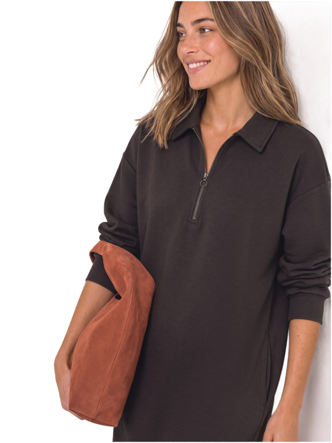Street One Knielanges Sweatkleid bei Robert Ley