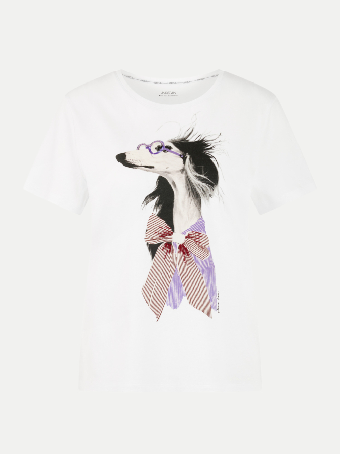 Marc Cain T-Shirt mit Fotodruck bei Robert Ley
