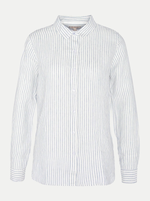 Barbour Leinenbluse Marine bei Robert Ley