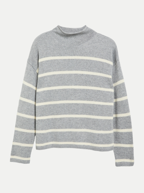 s.Oliver RED LABEL Strickpullover mit Streifen-Muster bei Robert Ley