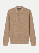 OLYMP Pullover mit Polokragen 27-nougat bei Robert Ley